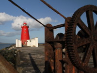 The Poolbeg Lighthouse - Red Lighthouse, Dublin Bay